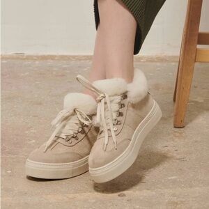 PEGIA | Valen Sheepskin Women's Sneakers